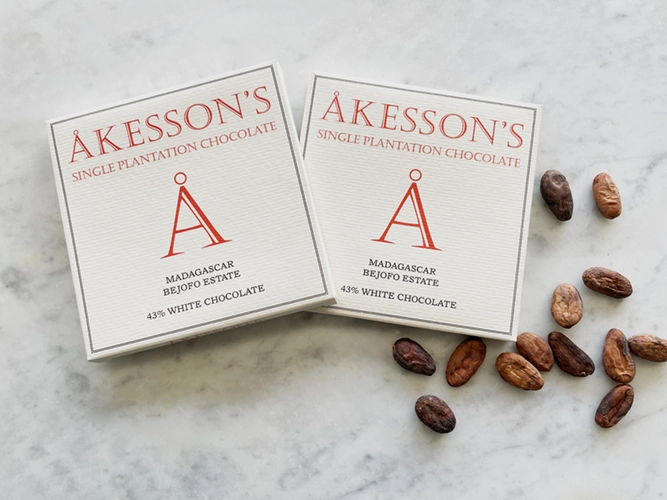 Akessons witte chocolade