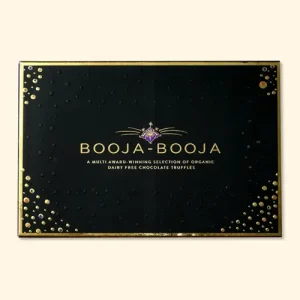 Verpakking Booja Booja, Award winning chocolade truffels