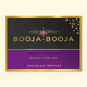 Verpakking Booja Booja, deeply chocolate truffles