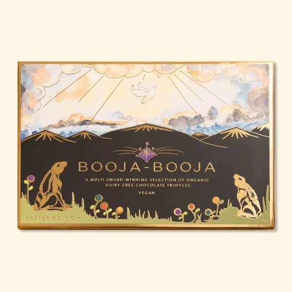 Verpakking Booja Booja, Easter Edition Award winning chocolade truffels