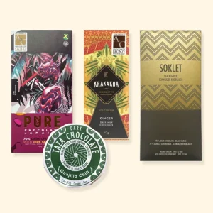 Extraordinary chocolate flavours pack, buy online from The Chocolate Girls