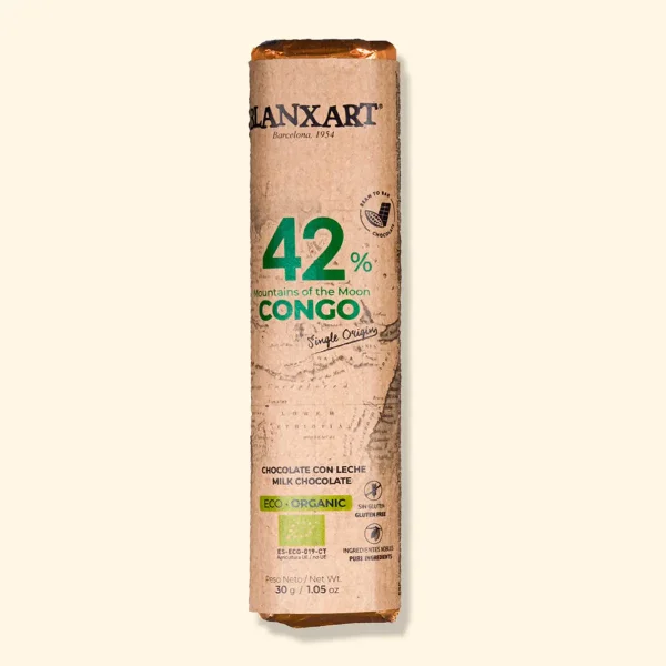 blanxart milk chocolate 42% Congo