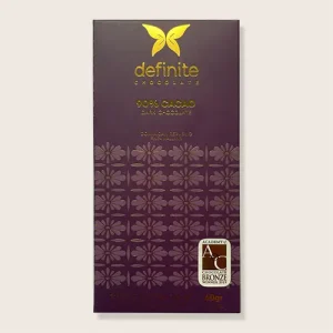 Verpakking Definite Chocolate | Pure chocolade 90 procent