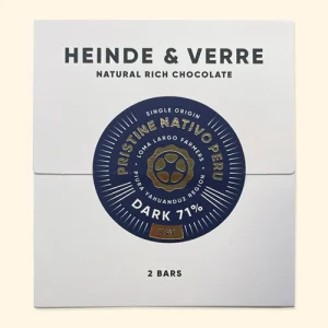 Heinde en Verre, Pristine Nativo Peru, bean-to-bar pure chocolade