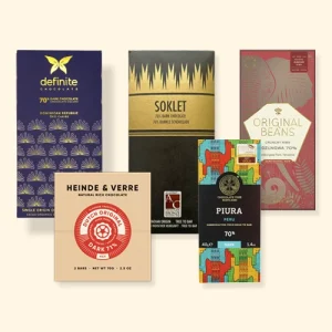 Luxe chocolade puur pakket, koop je online bij De Chocolademeisjes