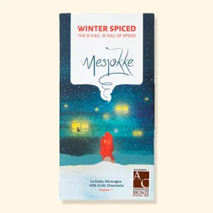 Mesjokke, Winter Spiced, bean-to-bar melkchocolade 80gr