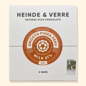 Heinde en Verre, Smooth Piura Peru, bean-to-bar melkchocolade