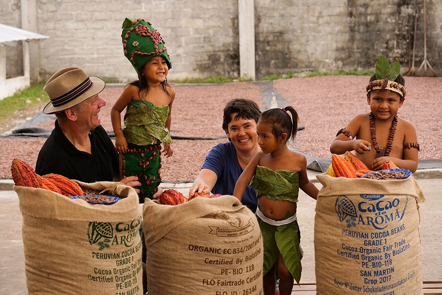 De Zotter familie in Peru